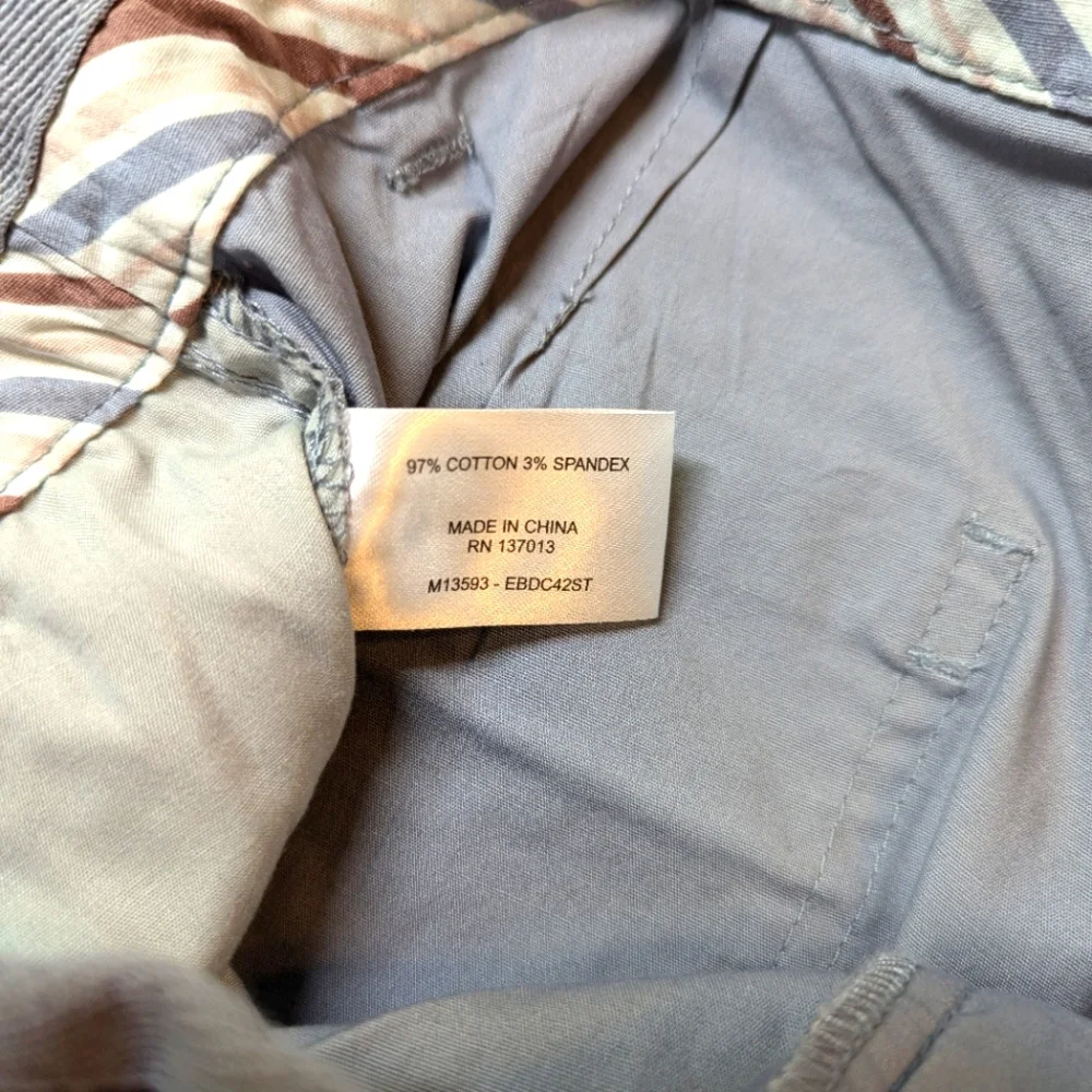 Ladies Eddie Bauer Grey Chino Skirt Size 8